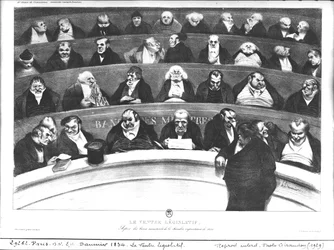 The Stomach of the Legislature, the Ministerial Benches of 1834